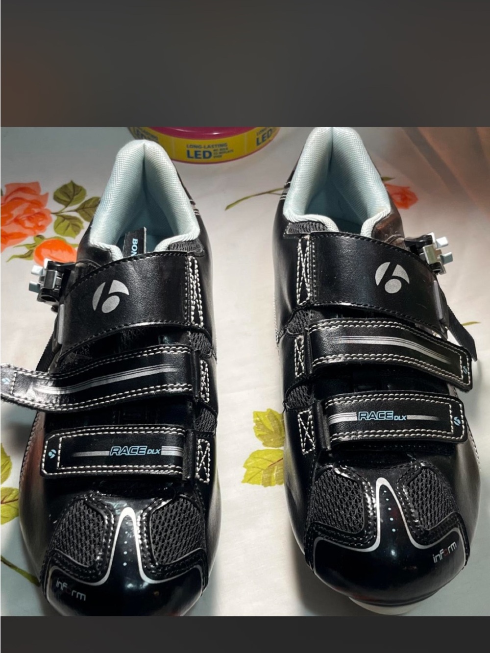 Bontrager Race DLX Women's Black Cycling Shoes Sz 10.5